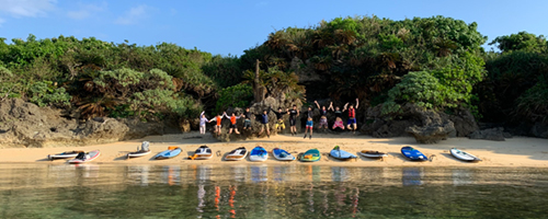 石垣島サップヨガ・サップ　Blueshell