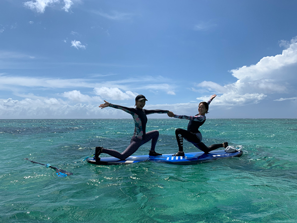 サップクルーズ&サップヨガフィットどちらも体験できる欲張り得プラン サップクルーズ&サップヨガフィットどちらも体験できる欲張り得プラン