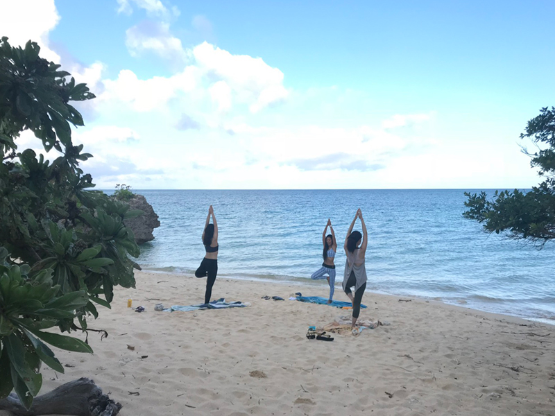 プライベートビーチヨガ プライベートビーチヨガ